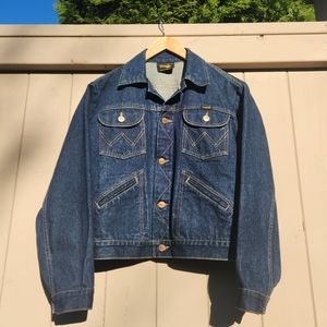 Vintage 1980s Wrangler Denim Jacket